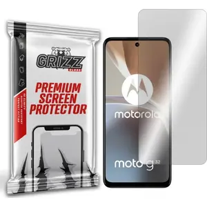 Гибридное защитное стекло GrizzGlass для Motorola Moto G32 — модель GRZ2717
