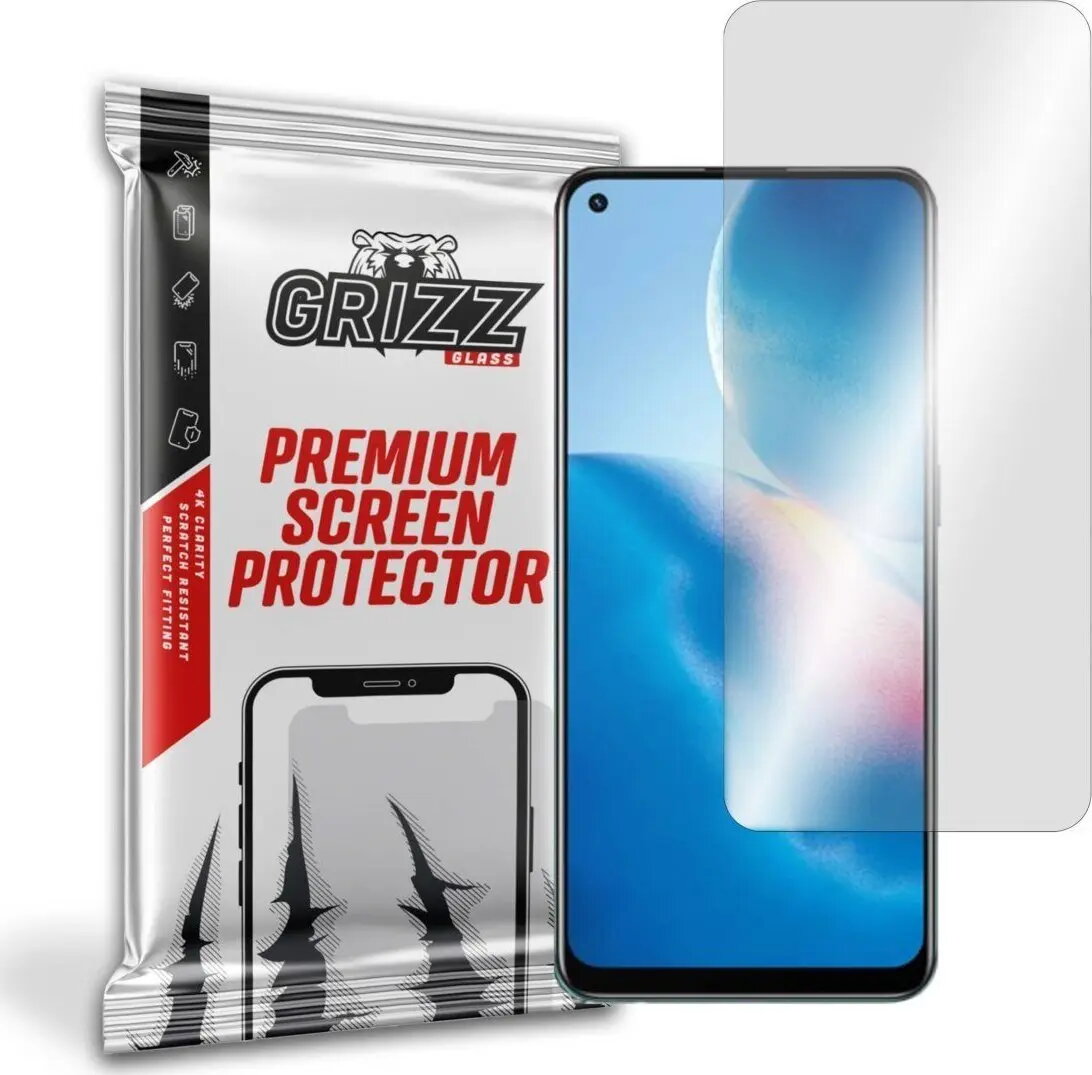 Ekrāna aizsargs GrizzGlass priekš Oppo Reno