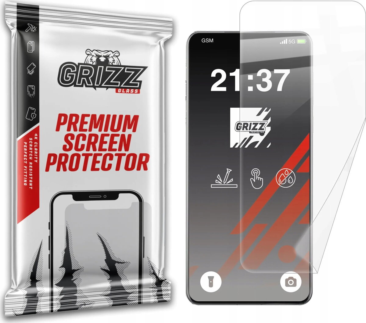 Keramiskā aizsargplēve GrizzGlass CeramicFilm priekš Oppo