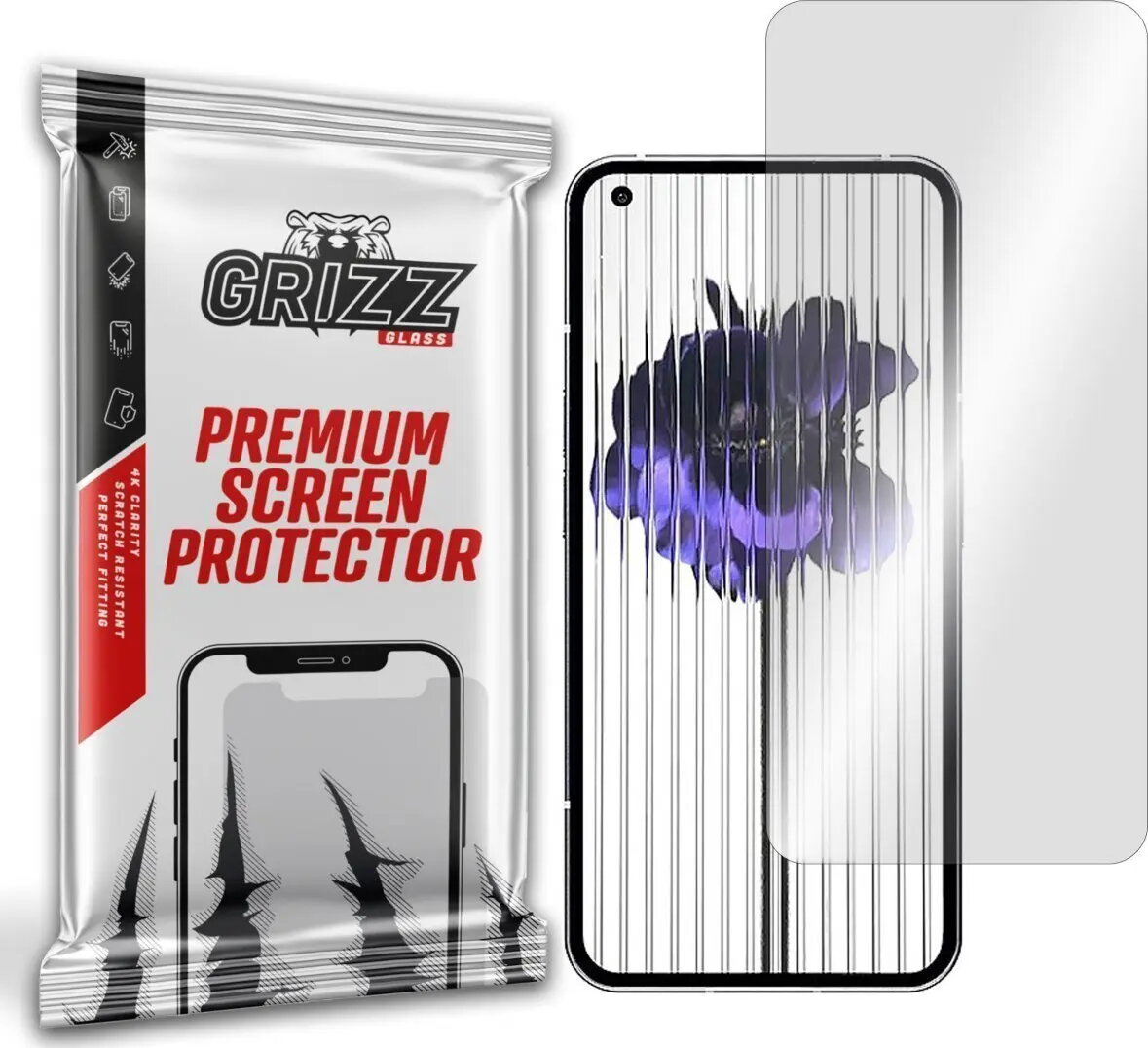 Hidrogelu aizsargplēve GrizzGlass priekš Nothing Phone