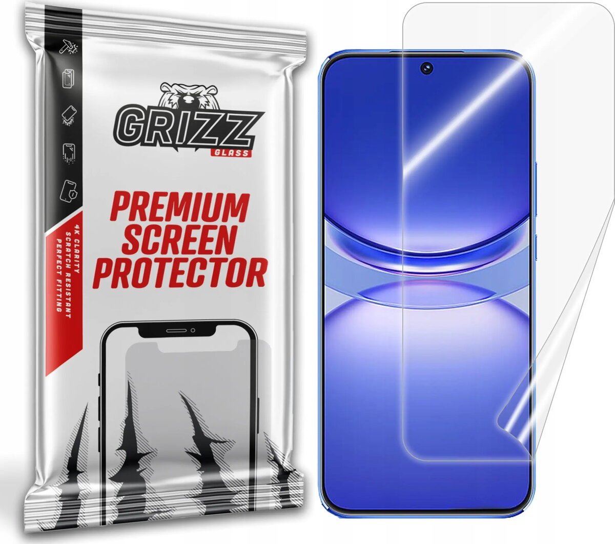 Aizsargplēve GrizzGlass CeramicFilm priekš Huawei Nova