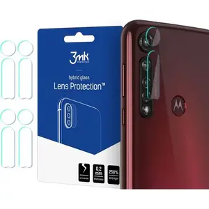Objektīva aizsargi 3MK priekš Motorola Moto G8 Plus — komplekts 4 gab.