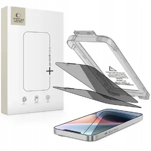 Privātuma rūdīts ekrāna aizsargs Hofi Quick Set Spy+ priekš Apple iPhone 13 / 13 Pro / 14 / 16e (2 gab.)