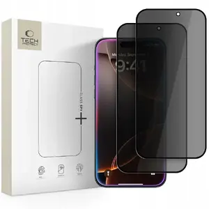 Приватное защитное стекло (2 шт.) для iPhone 16 Pro Max / 17 Pro Max — Hofi