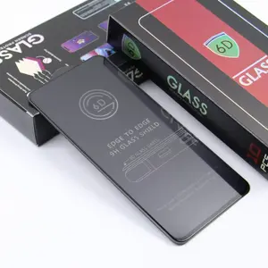 Закалённое стекло TelForceOne 6D для Samsung Galaxy A06s с чёрной рамкой, упаковка 10 шт.