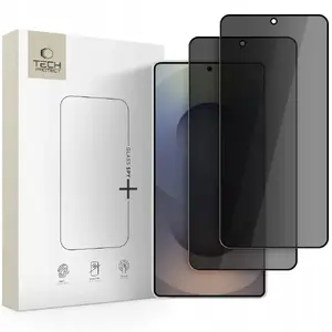 Защитное стекло Tech‑Protect Glass SPY+ 2 шт. для Galaxy S26 Ultra — приватное защитное стекло
