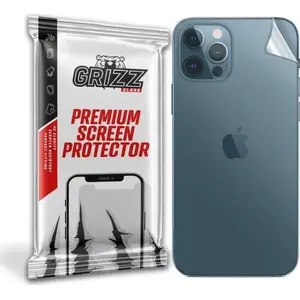 Защитная закалённая плёнка на заднюю панель GrizzGlass для Apple iPhone 12 Pro