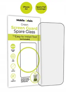 Screen Guard Full Coverage Spare Glass for iPhone Air — MOBILE ORIGIN SGA‑SP‑F‑i17Air