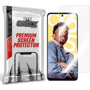 Защитное стекло GrizzGlass HybridGlass для Realme C55 — гибридное закалённое защитное стекло (модель GRZ4630)