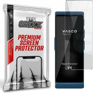 Screen protector GrizzGlass HybridGlass for Vasco Translator V4 – hybrid tempered glass protector