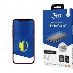 Защитное стекло 3MK FlexibleGlass для Apple iPhone 12 Pro Max – гибкая защитная плёнка, модель 3MK-FGO-I12PROMAX