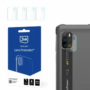 Гибридное защитное стекло для объектива 3MK Lens Protect для Ulefone Armor 12S — набор из 4 шт.