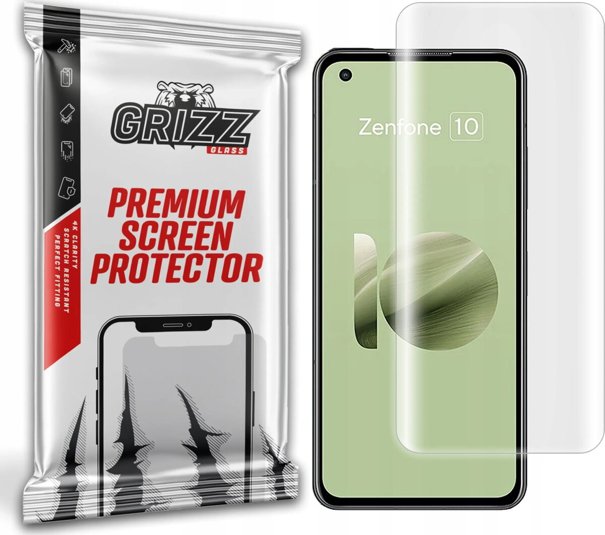 Hidrofilmas ekrāna aizsargplēve GrizzGlass Hydrofilm priekš