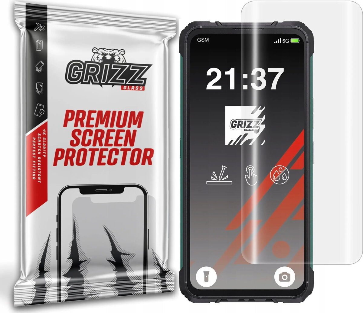 Hidrogēla plēve GrizzGlass Hydrofilm priekš Cubot