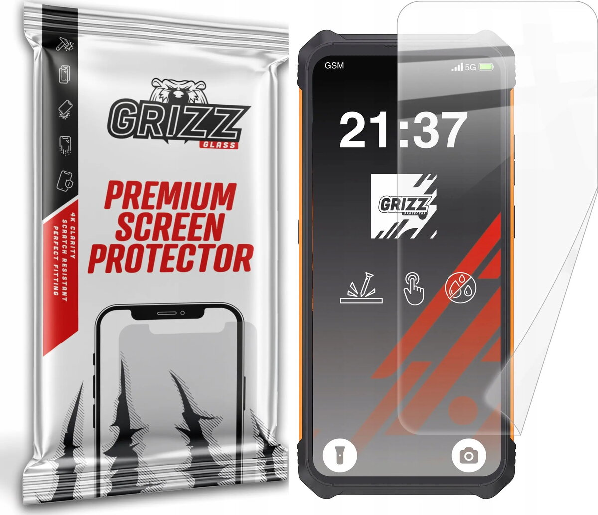 Aizsargplēve GrizzGlass CeramicFilm priekš Cubot KingKong