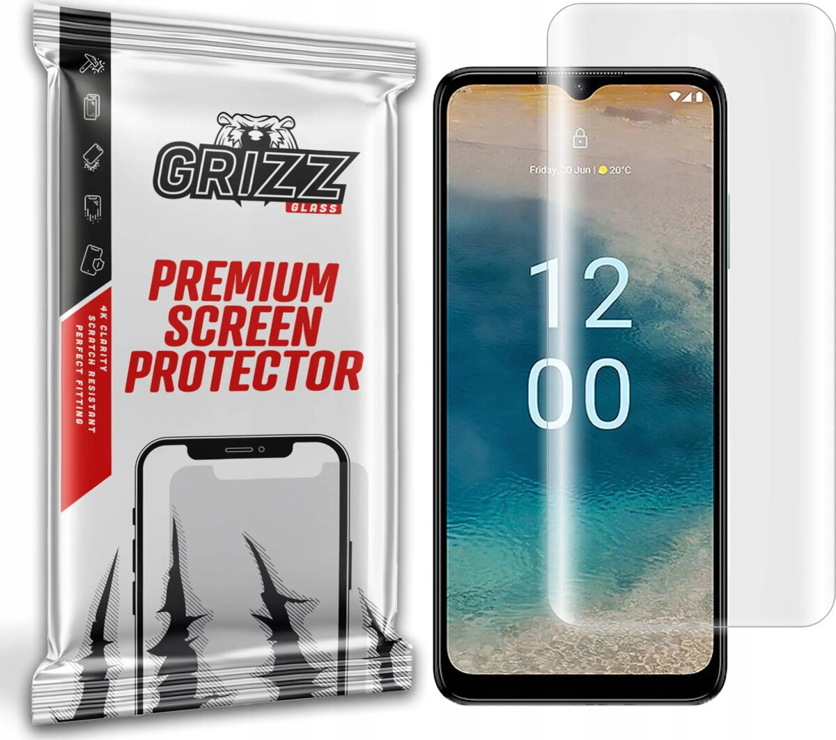 Aizsargplēve GrizzGlass Hydrofilm priekš Nokia G22