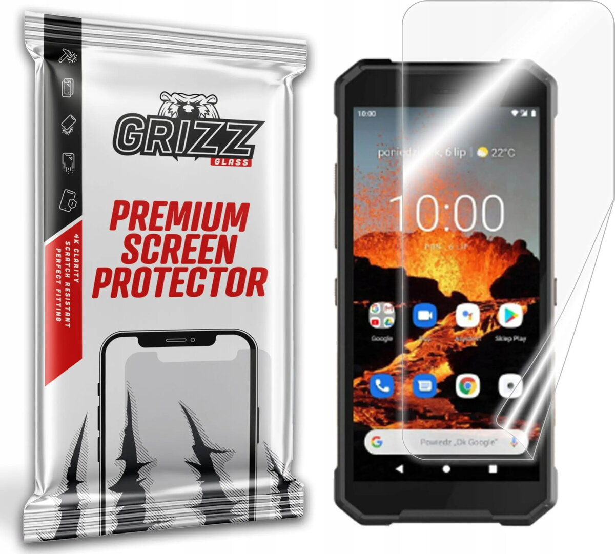 Ekrāna aizsargplēve GrizzGlass CeramicFilm priekš Hammer