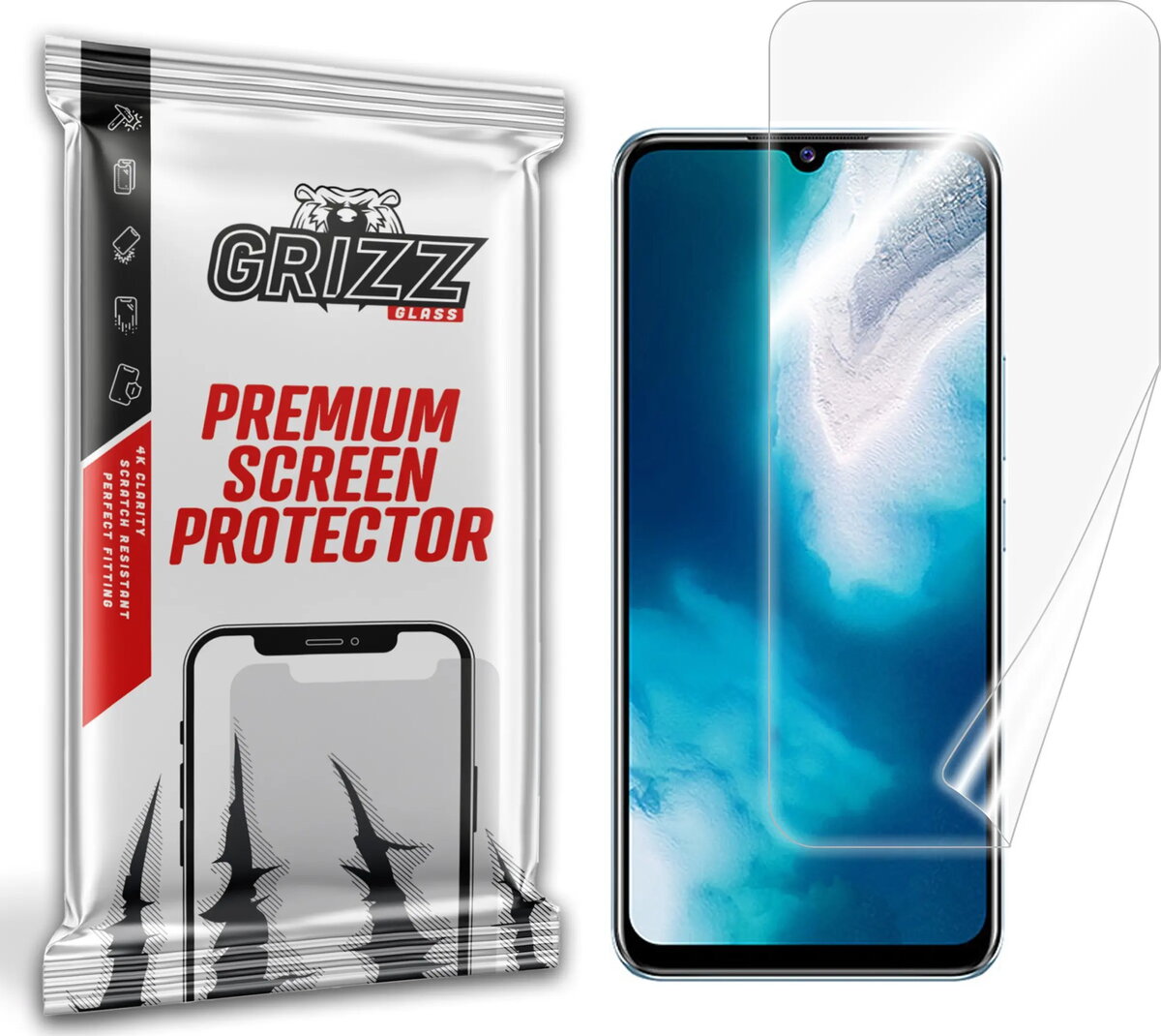 GrizzGlass CeramicFilm keramiskā plēve ekrānam Vivo
