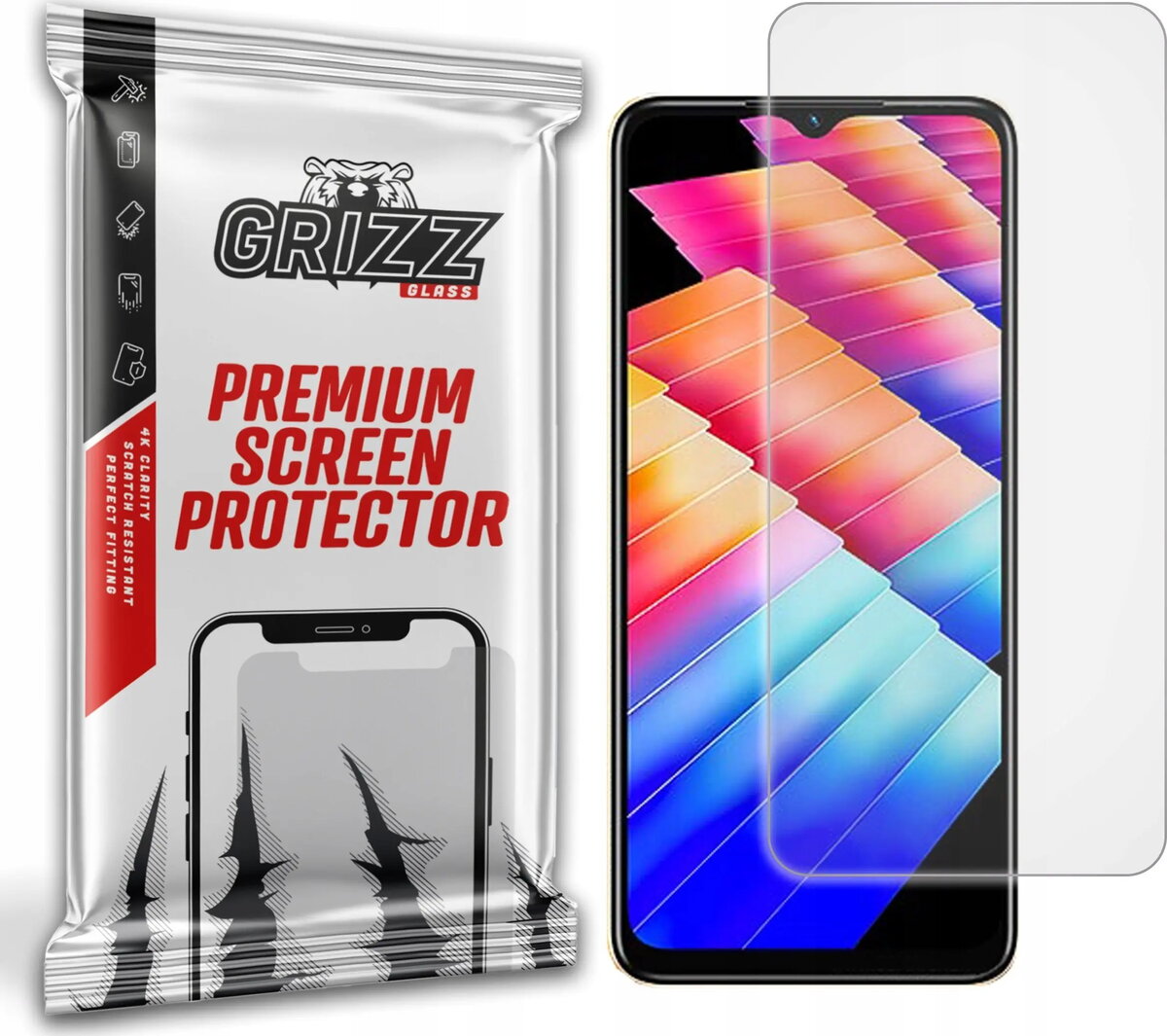 Matēta ekrāna aizsargplēve GrizzGlass PaperScreen priekš