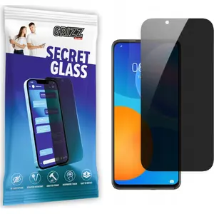 Закалённое приватное защитное стекло GrizzGlass SecretGlass для Huawei P Smart 2021