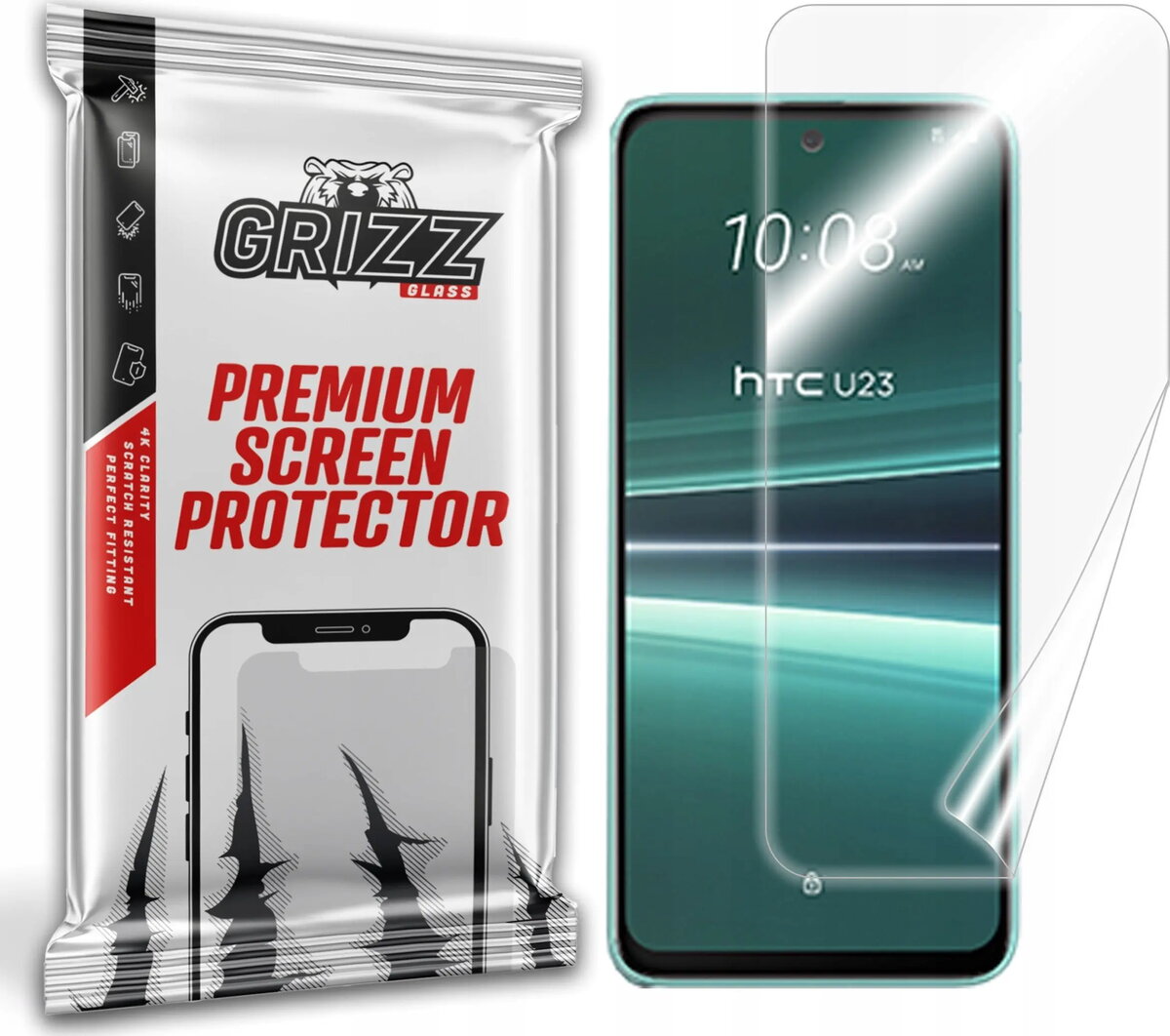 Aizsargplēve GrizzGlass CeramicFilm priekš HTC U23