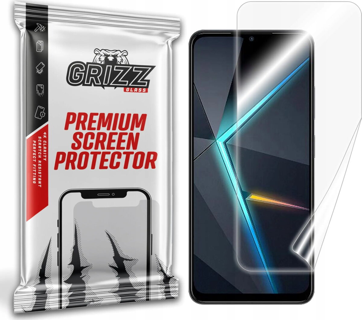 Ekrāna aizsargplēve GrizzGlass CeramicFilm priekš ZTE