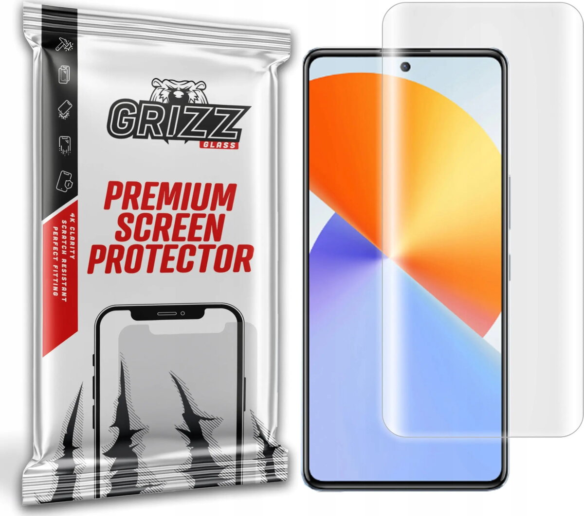 Aizsargplēve GrizzGlass Hydrofilm (hidrogēls) priekš Infinix