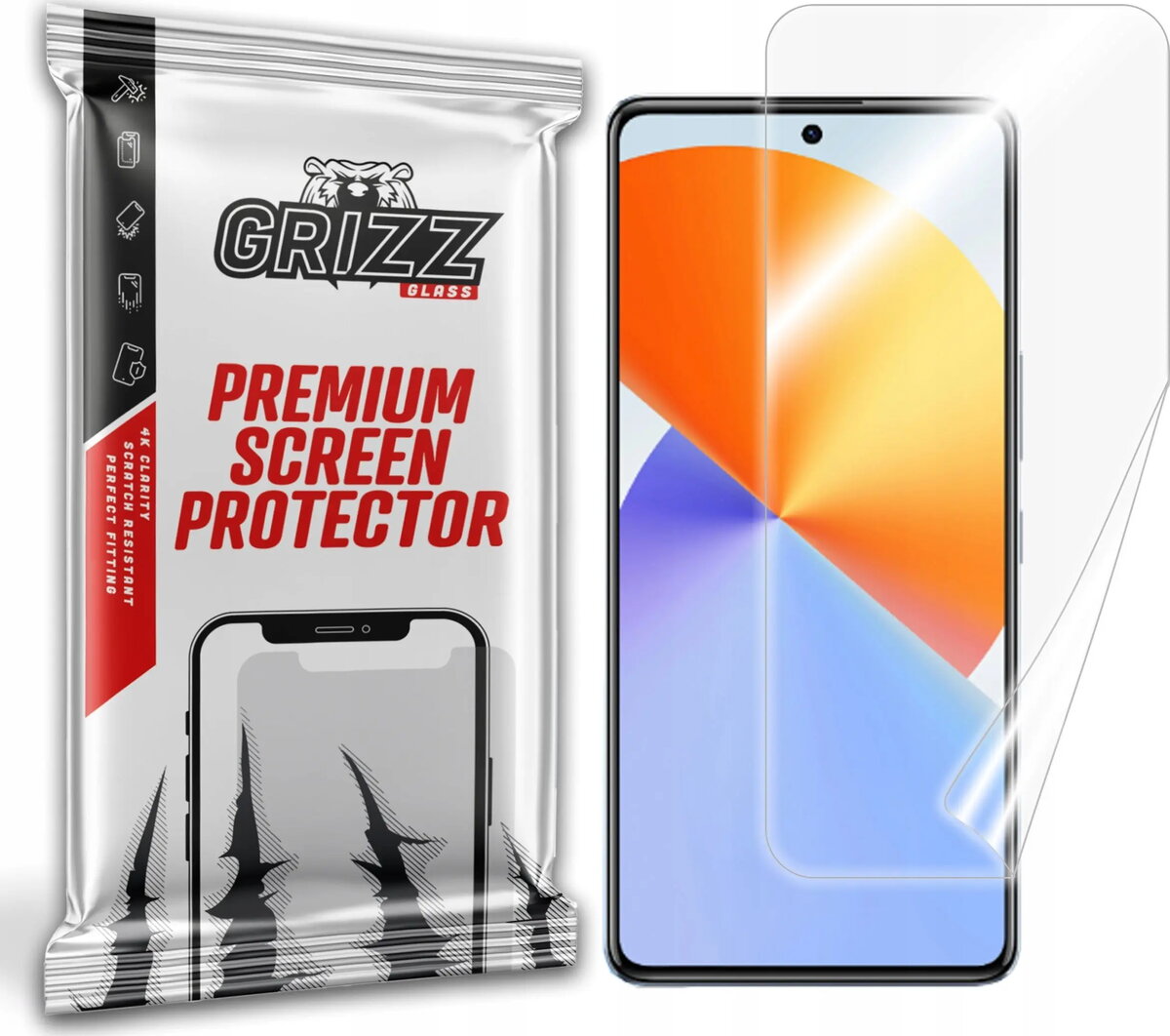 Aizsargplēve GrizzGlass CeramicFilm priekš Infinix Note