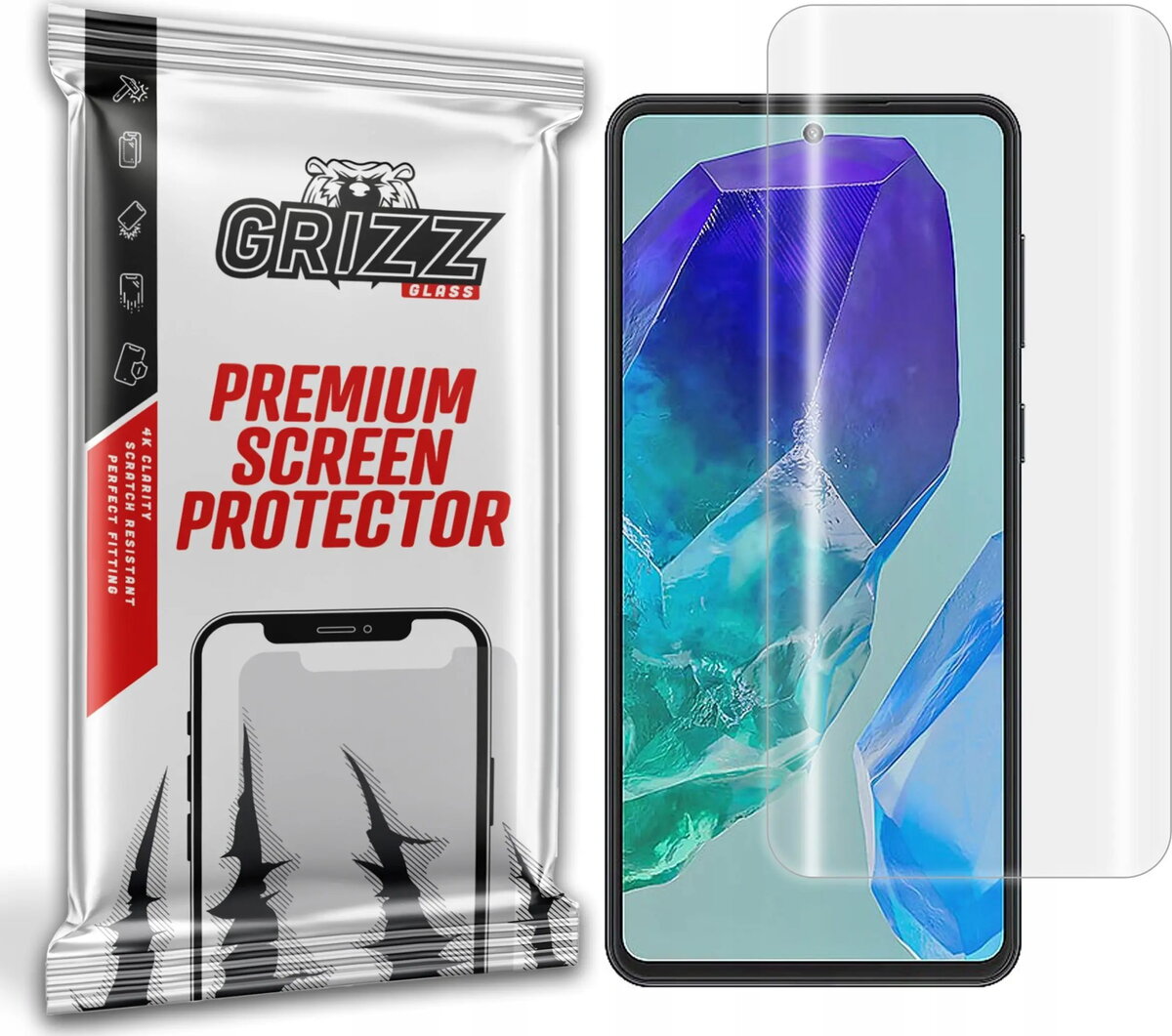 Aizsargplēve GrizzGlass Hydrofilm priekš Samsung Galaxy