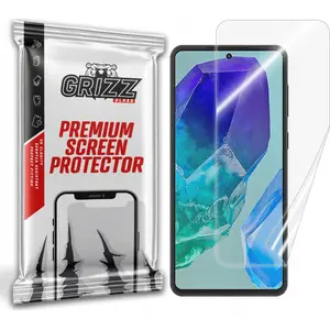 GrizzGlass CeramicFilm screen protector for Samsung Galaxy M55 — ceramic screen film