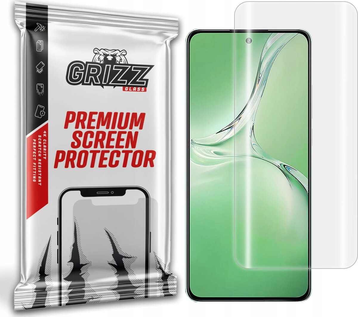 Aizsargplēve GrizzGlass Hydrofilm priekš Oppo K12