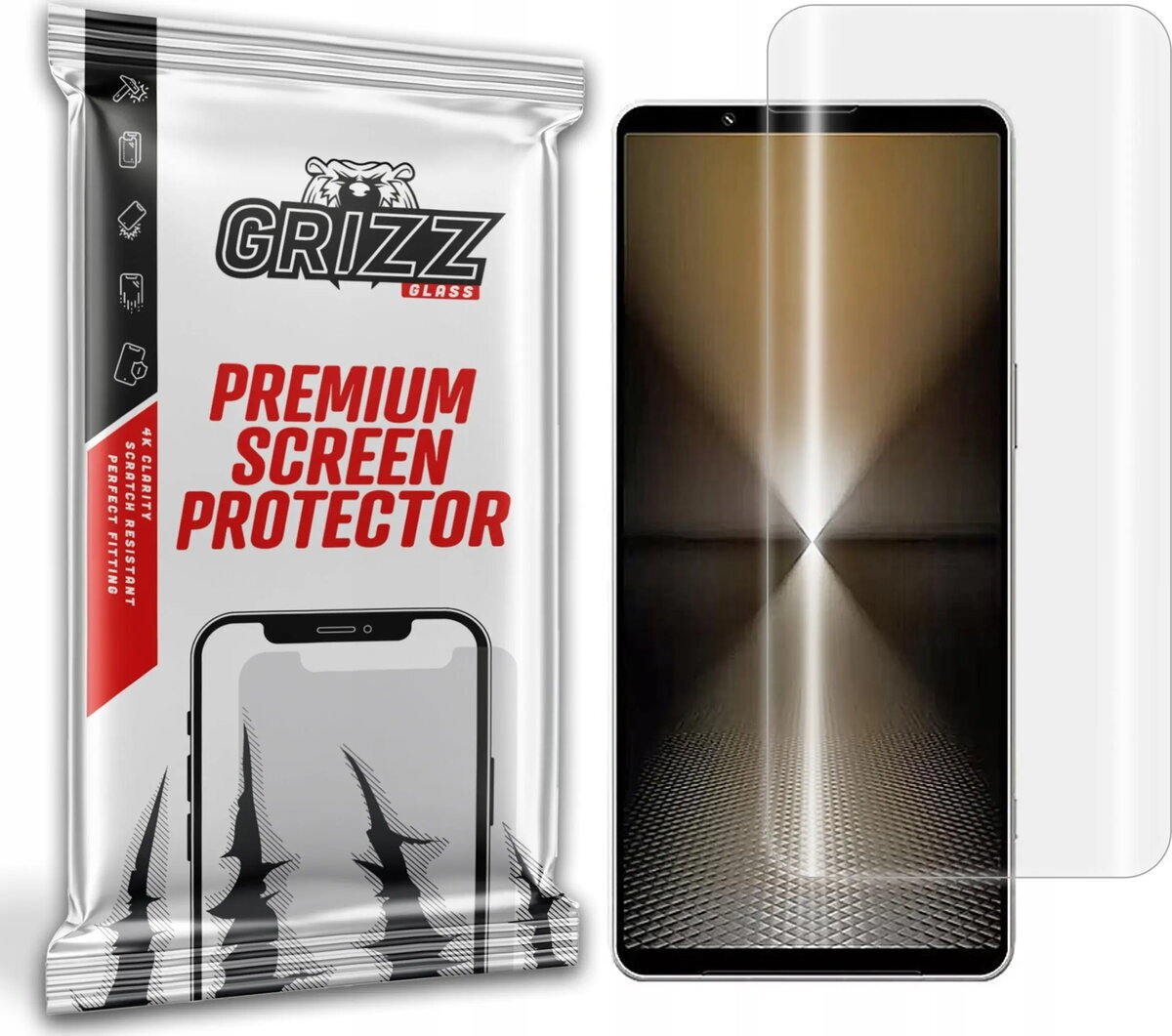 Hidrogēla plēve GrizzGlass Hydrofilm priekš Sony