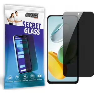 Tempered Privacy Glass Screen Protector GrizzGlass SecretGlass for Honor Play 60 Plus