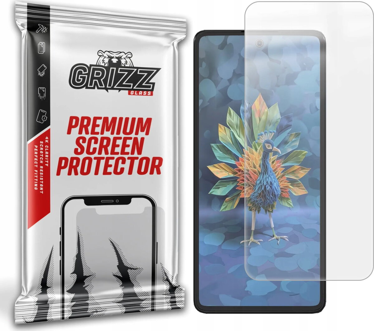 Matēta ekrāna aizsargplēve GrizzGlass PaperScreen priekš