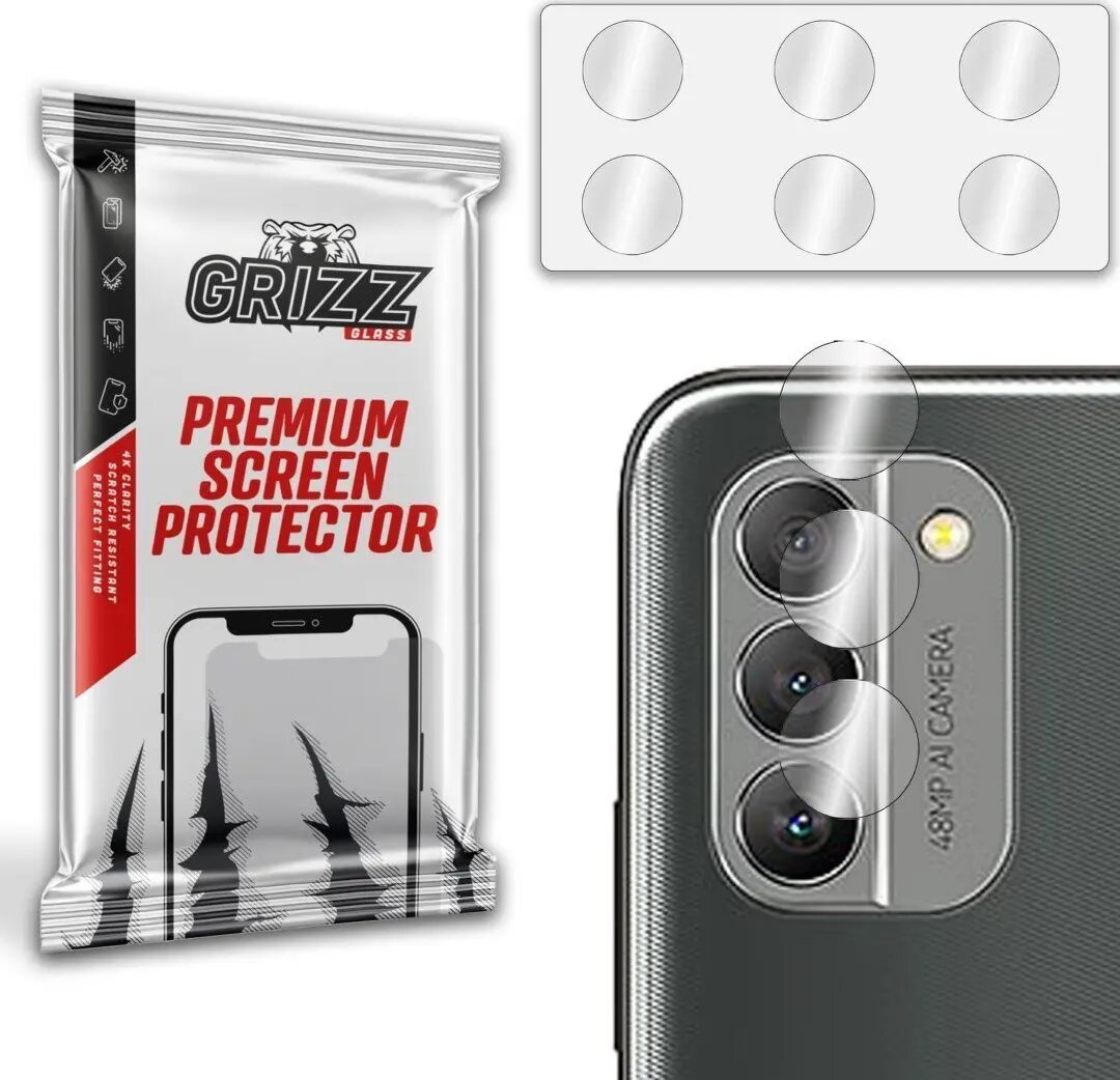 GrizzGlass aizsargstikls kameras objektīvam Nokia G400