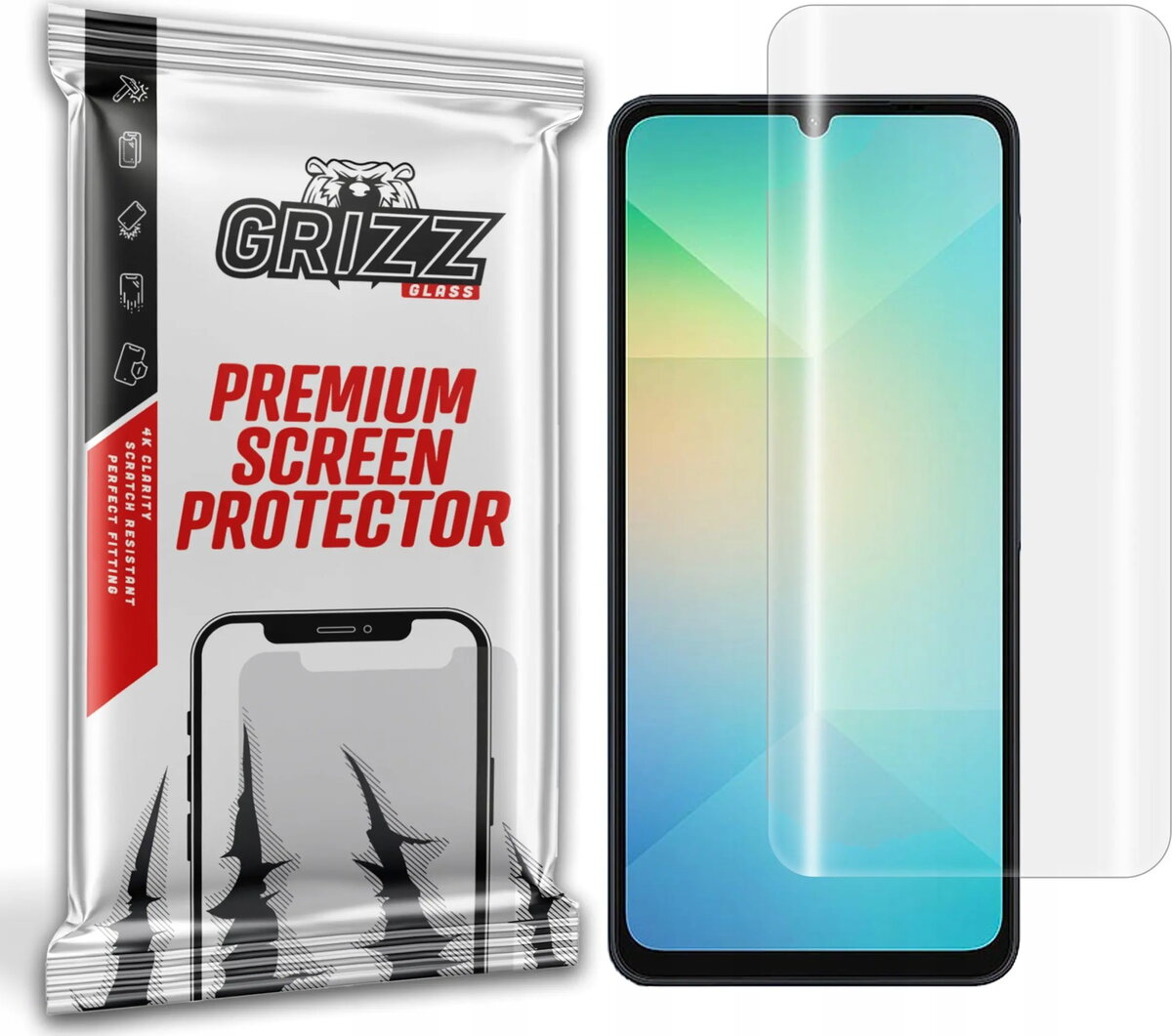 Ekrāna aizsargplēve GrizzGlass Hydrofilm priekš Samsung