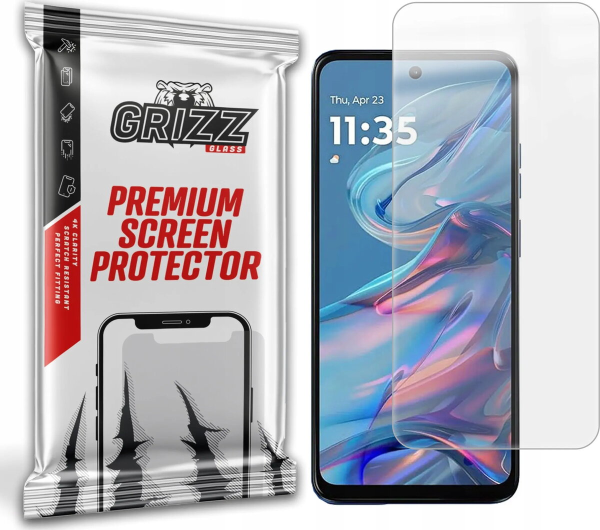Ekrāna aizsargs GrizzGlass PaperScreen priekš Motorola