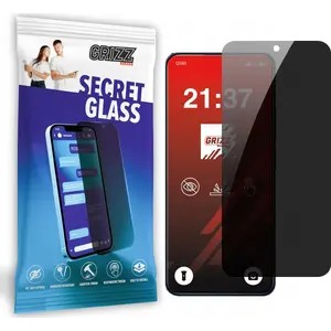 Защитное приватное стекло GrizzGlass SecretGlass для Xiaomi Redmi 14C – защитное стекло с эффектом приватности
