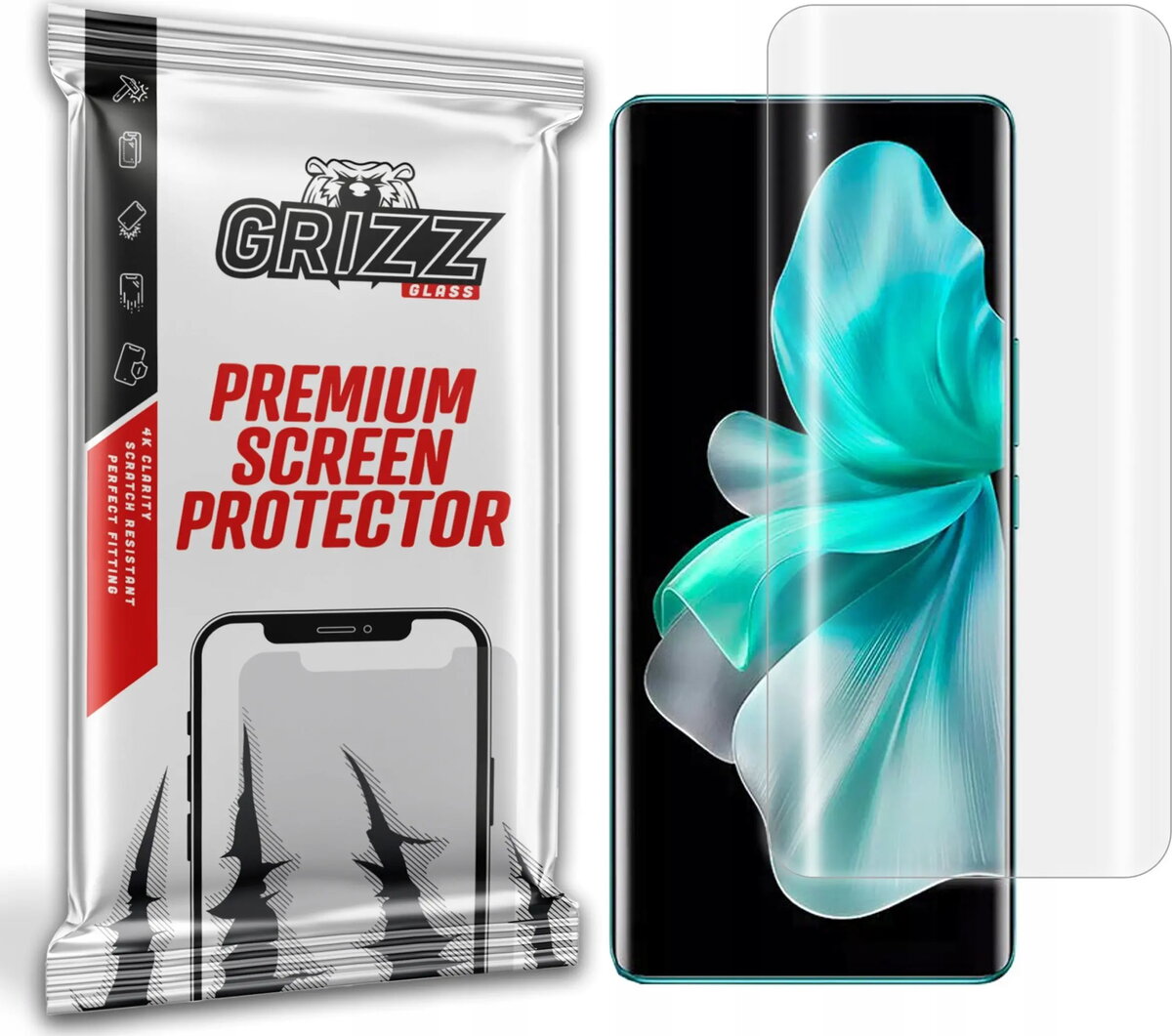 Ekrāna aizsargplēve GrizzGlass Hydrofilm hidrogēla priekš