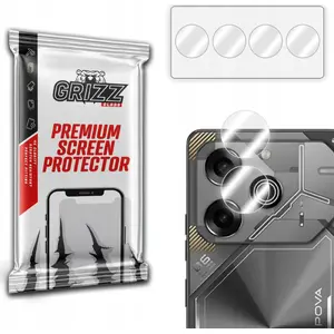 Защитное стекло для камеры GrizzGlass HybridGlass для Tecno Pova 6 Pro, стекло объектива