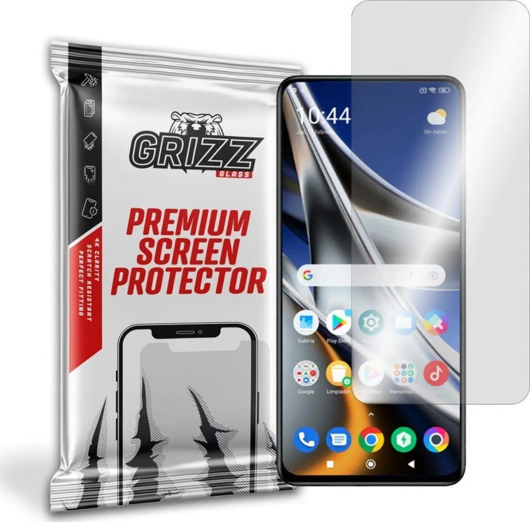 Hibrīdais aizsargstikls GrizzGlass priekš Xiaomi POCO