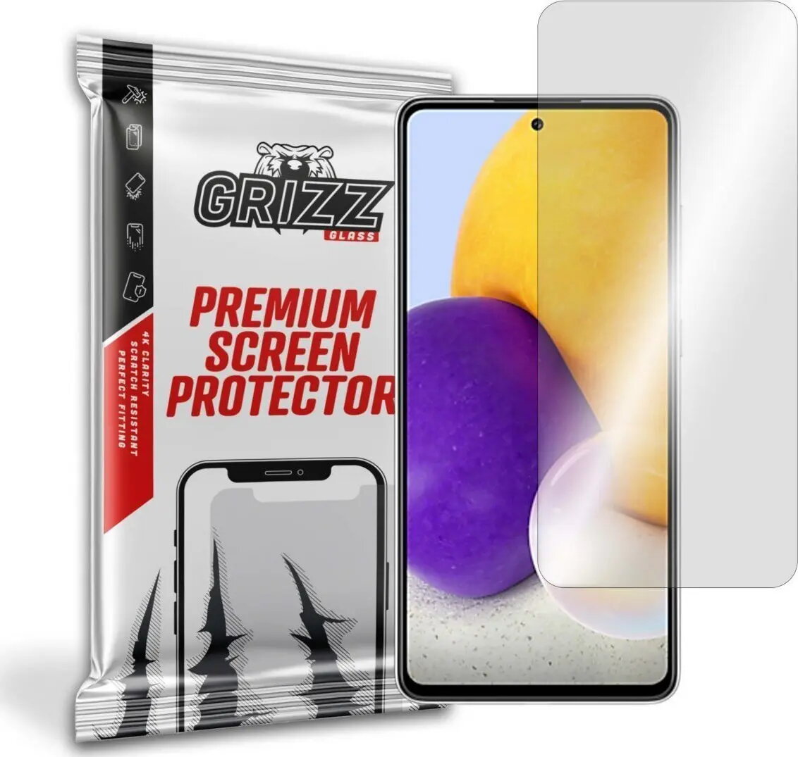 Hibrīda aizsargstikls GrizzGlass priekš Samsung Galaxy