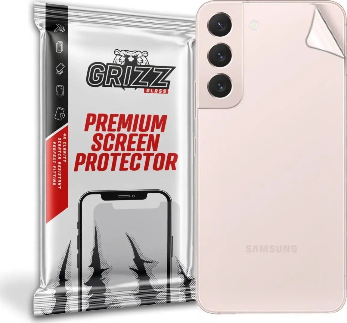 Aizmugures aizsargstikls GrizzGlass priekš Samsung Galaxy