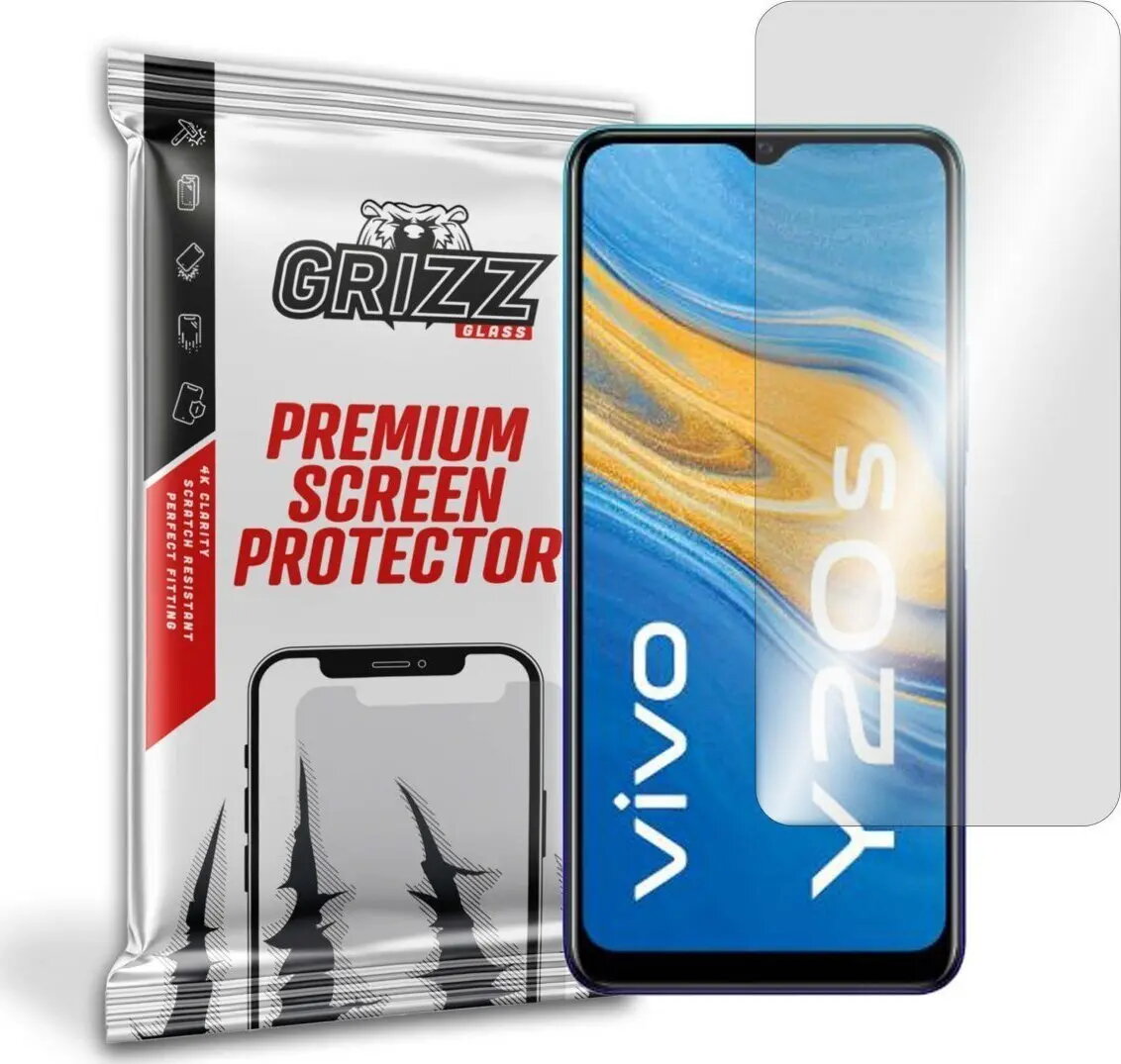 Aizsargstikls GrizzGlass priekš Vivo Y20s —