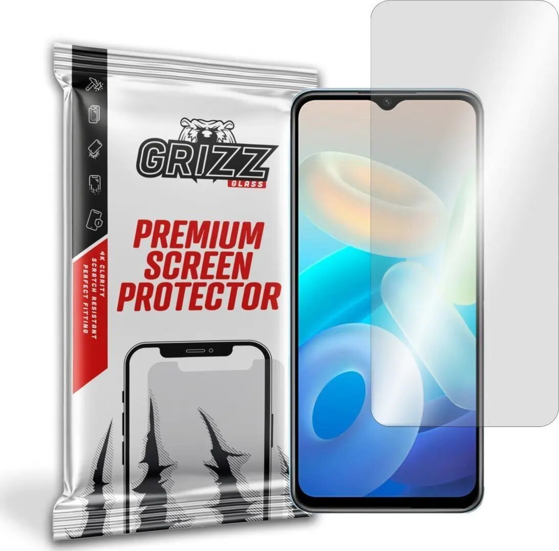 Ekrāna aizsargstikls GrizzGlass priekš Vivo Y72t