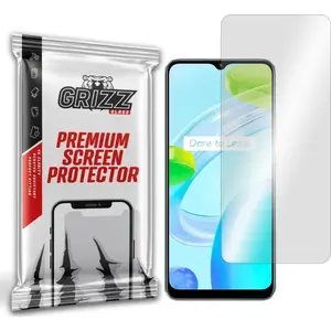 Гибридное защитное стекло GrizzGlass для Realme C30