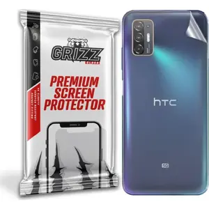 Защитное стекло на заднюю панель GrizzGlass для HTC Desire 21 Pro 5G