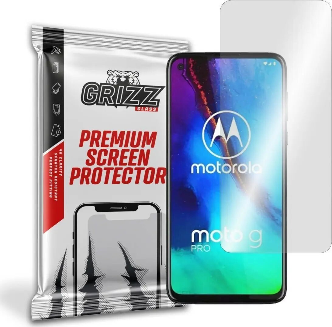 Ekrāna aizsargplēve GrizzGlass priekš Motorola Moto