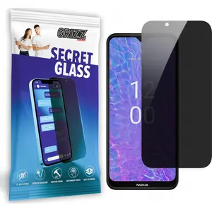 Закалённое защитное стекло с эффектом приватности GrizzGlass SecretGlass для Nokia C210 — GRZ6550