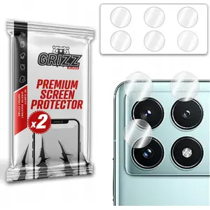 Tempered Camera Glass Protector GrizzGlass HybridGlass for Xiaomi Redmi K70E
